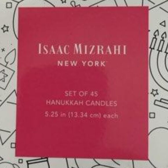 Isaac Mizrahi Hanukkah Candles - Picture 3 of 5